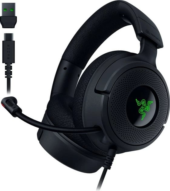 Kufje Razer Kraken V4 X – USB-C, Të Zeza