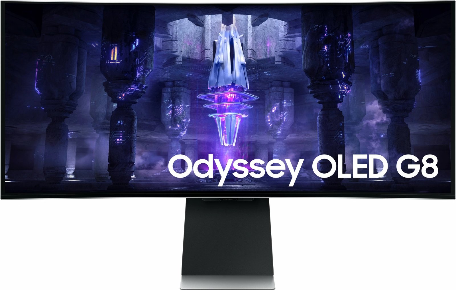 Monitor Samsung G85SB, 86.4 cm (34"), 3440 x 1440 pixels, UltraWide Quad HD, OLED, Argjendtë Monitor Samsung G85SB, 86.4 cm (34"), 3440 x 1440 pixels, UltraWide Quad HD, OLED, Argjendtë