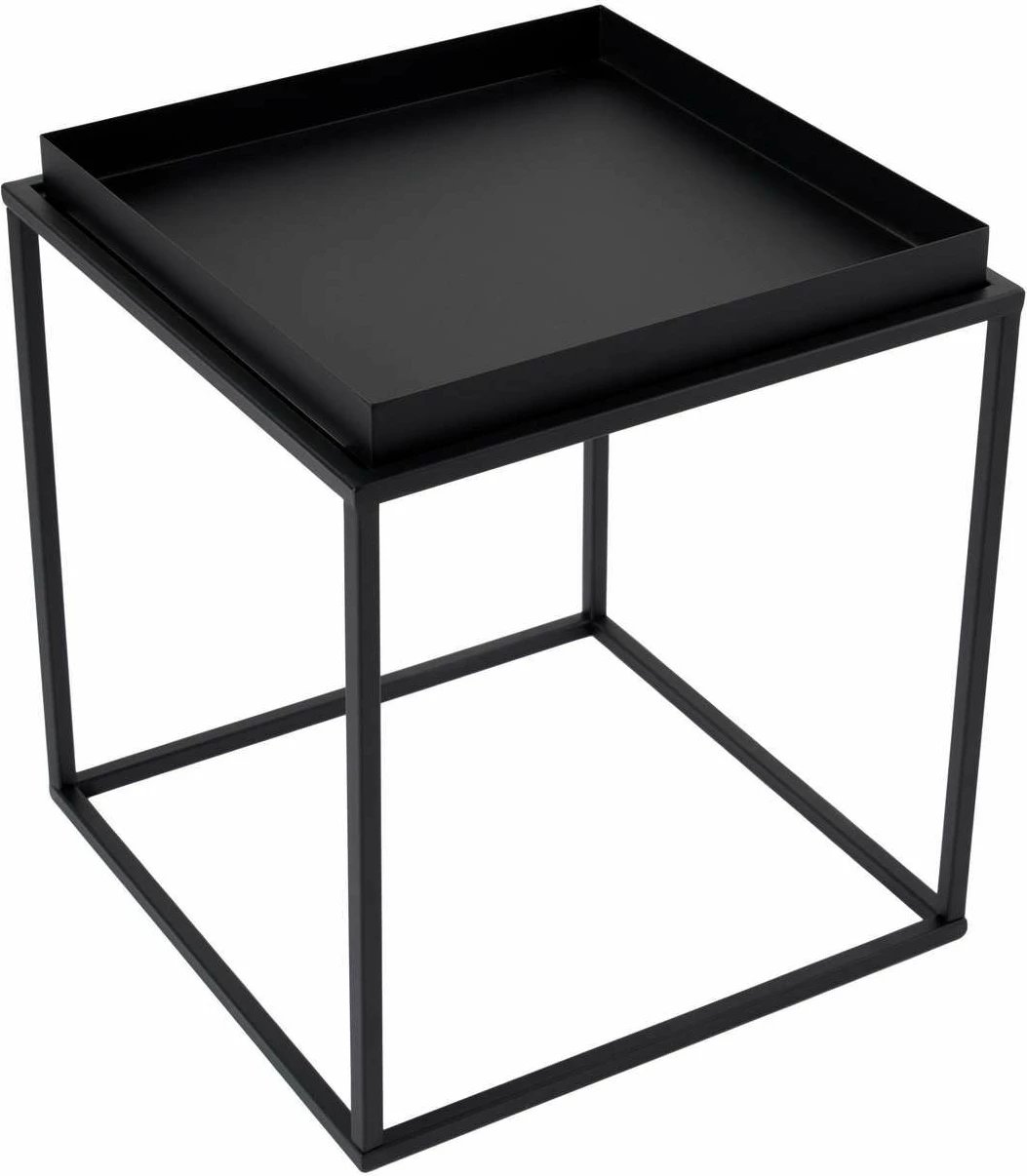 Tavolinë kafeje, metal i zi, Skye Decor, SHB-018, 45x45x52cm