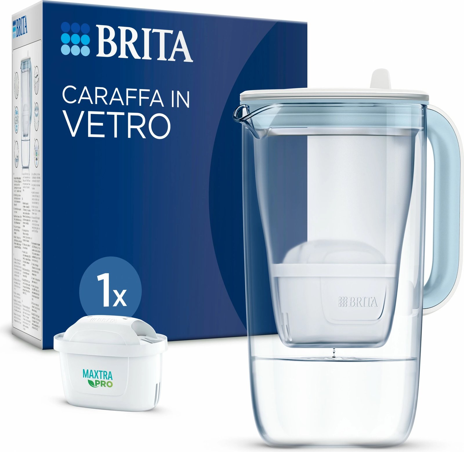Filtru ujë Brita 1046673, 2.5 L, Kaltër e çelët