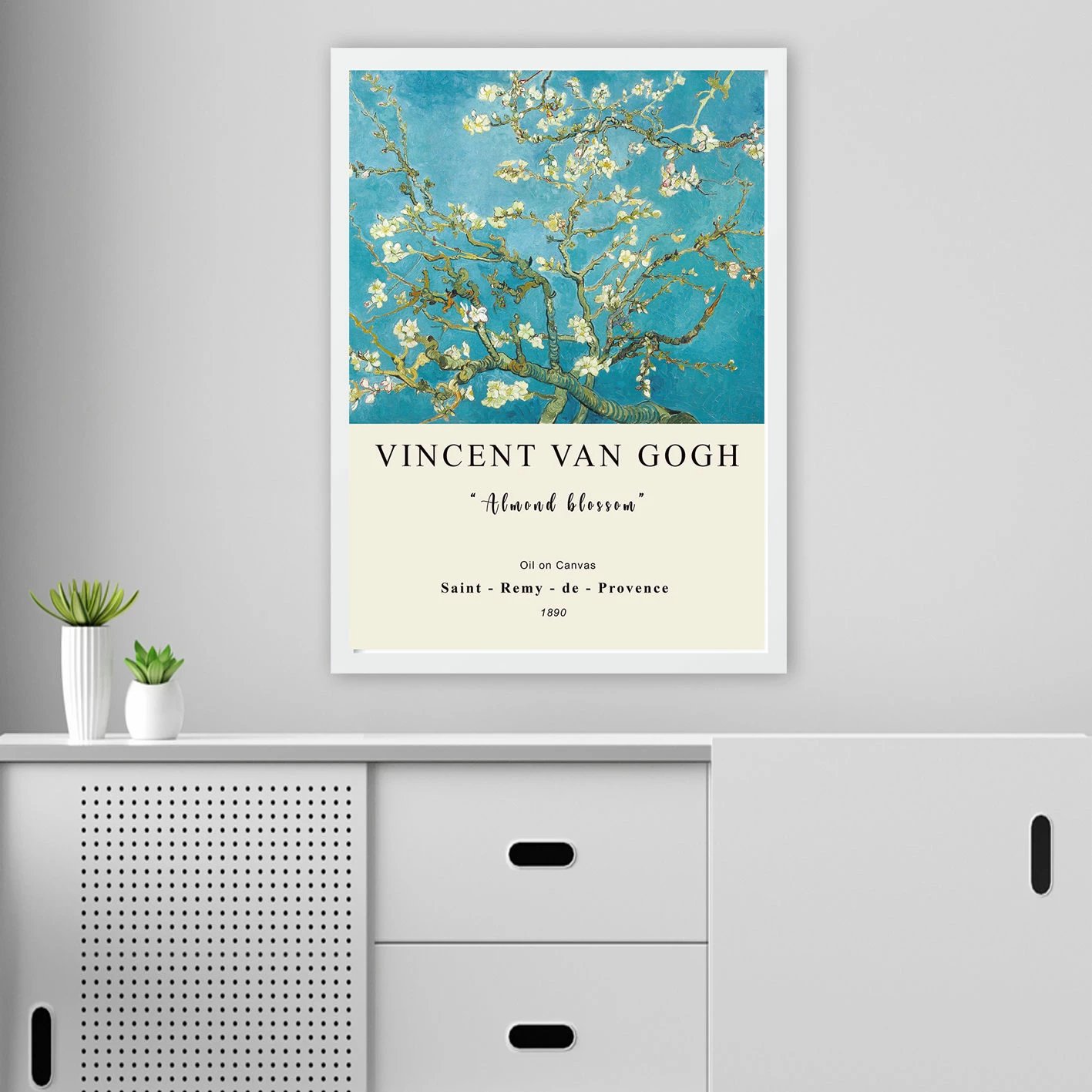 Pikturë dekorative me kornizë, shumëngjyrëshe, BC3868942-5575