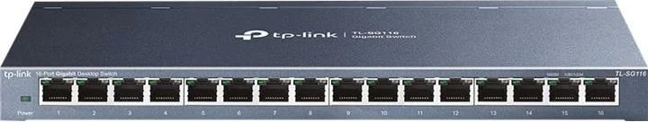 Switch TP-Link TL-SG116 16 porta Gigabit 10/100/1000 desktop pa-menaxhim