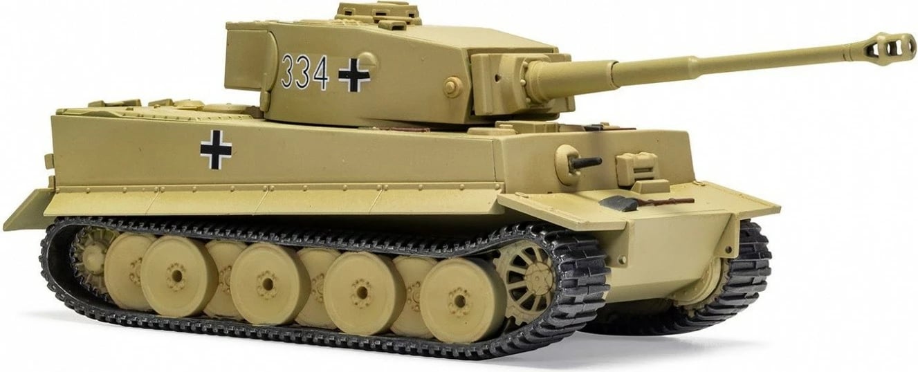 Set model plastik Airfix Tiger I 1:72, 39 pjesë, me ngjyra dhe ngjitës