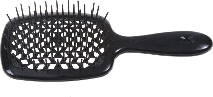 Furçë flokësh Janeke Superbrush për femra, e zezë, 1 copë