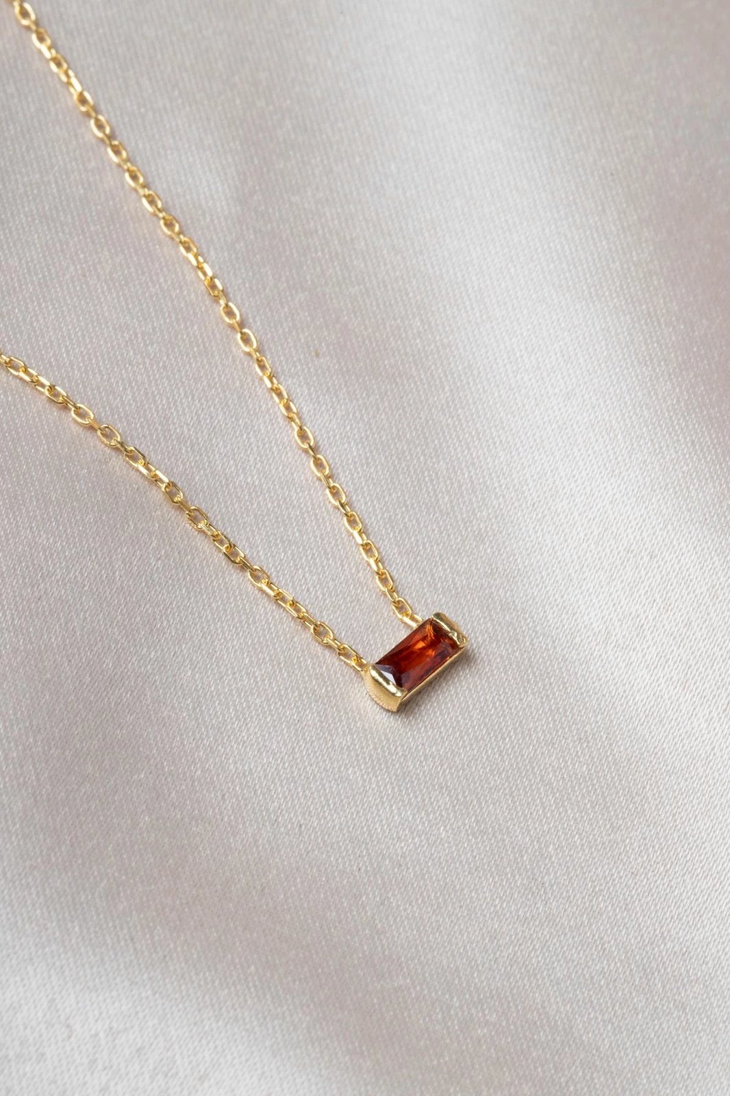 Varëse argjendi me gur portokalli, Elika Silver, TFNY65236