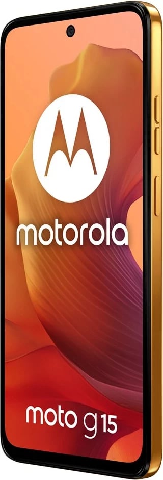 Celular Motorola moto g15, 6.72", Dual SIM, Android 15, 4G, 8 GB RAM, 128 GB, Portokalli
