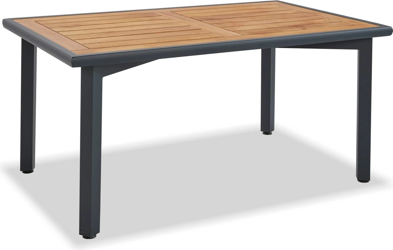 Tavolinë kopshti, ngjyrë antracit, dru, Skye Decor Berlin