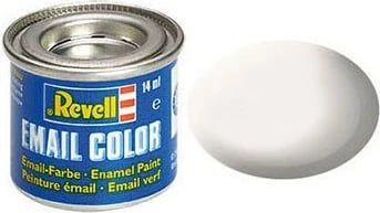 Bojë email Revell 32105, e bardhë mat, 14ml