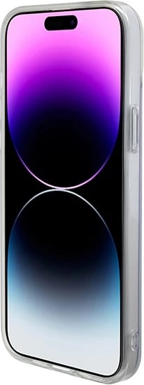 Mbështjellës Guess IML Iridescent MagSafe për iPhone 15 Plus, Violet Mbështjellës Guess IML Iridescent MagSafe për iPhone 15 Plus, Violet