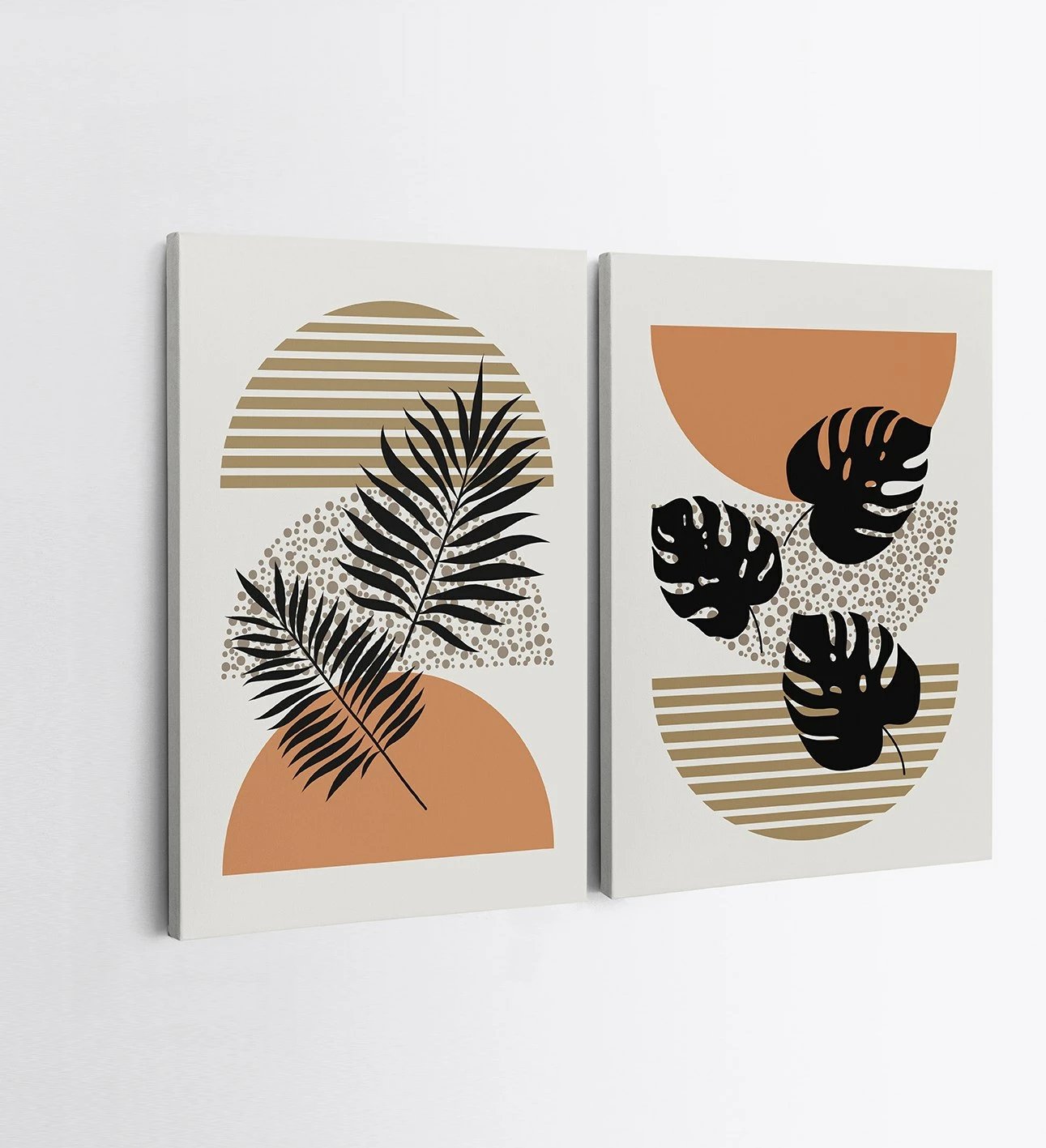 Pikturë dekorative në kanavacë (2 copë), Wallity, 2KNV4253, 70x100cm