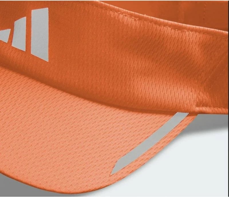 Visor për Vrapim adidas, portokalli
