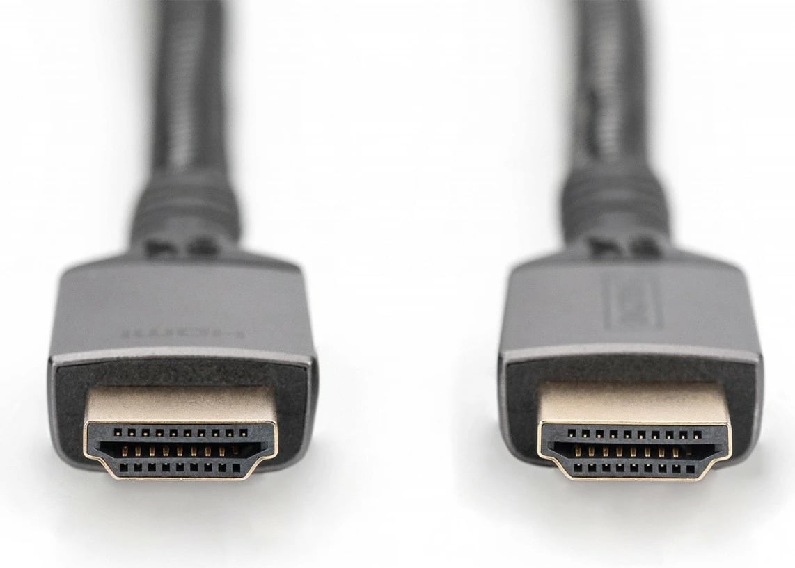 Kabllo HDMI Digitus DB-330200-010-S, Ultra High Speed 8K, 1m, e zezë/gri