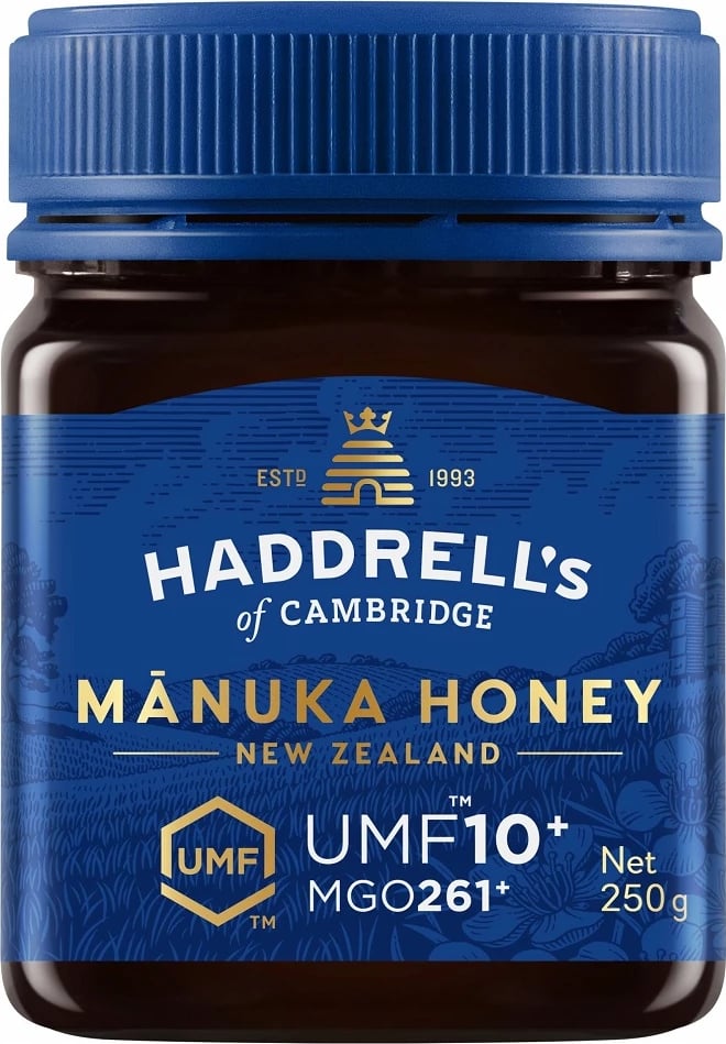 Mjaltë Manuka Haddrell's UMF10+ MGO261+, 250g