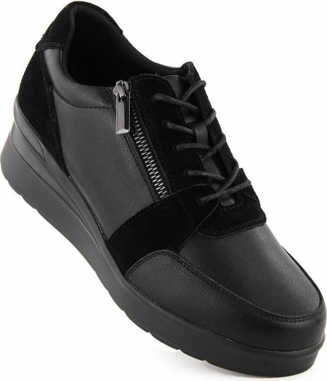 Atlete wedge për femra Sergio Leone PB236-S, të zeza