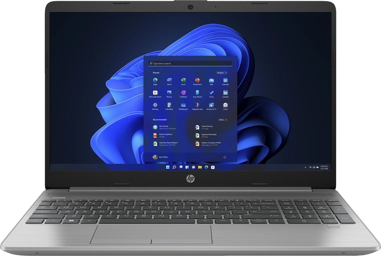 Laptopi HP 250 G9, 15.6" Full HD, Intel® Core™ i5, 8 GB RAM, 512 GB SSD, Wi-Fi 5, Windows 11 Home, Asteroid Silver