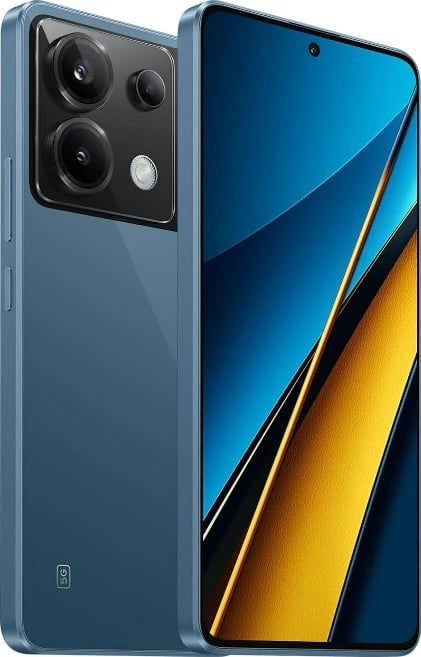 Celular Poco X6, 6.67", 8+256GB, DS, 5G, i kaltër