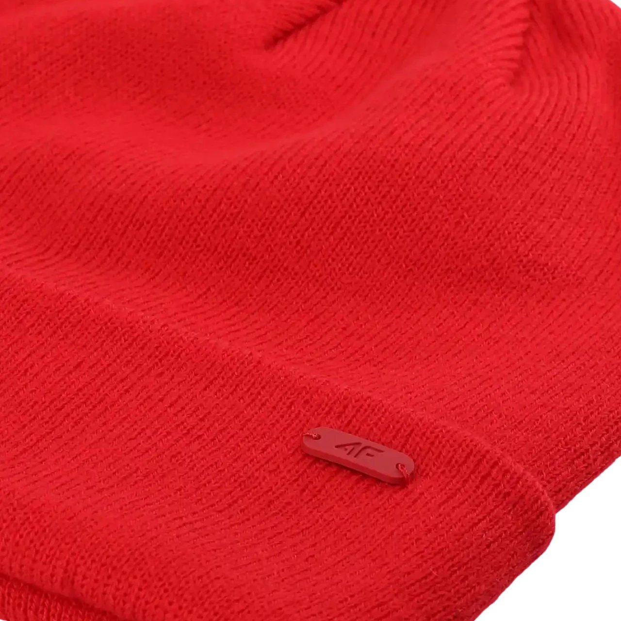 Kapelë dimri unisex 4F, e kuqe