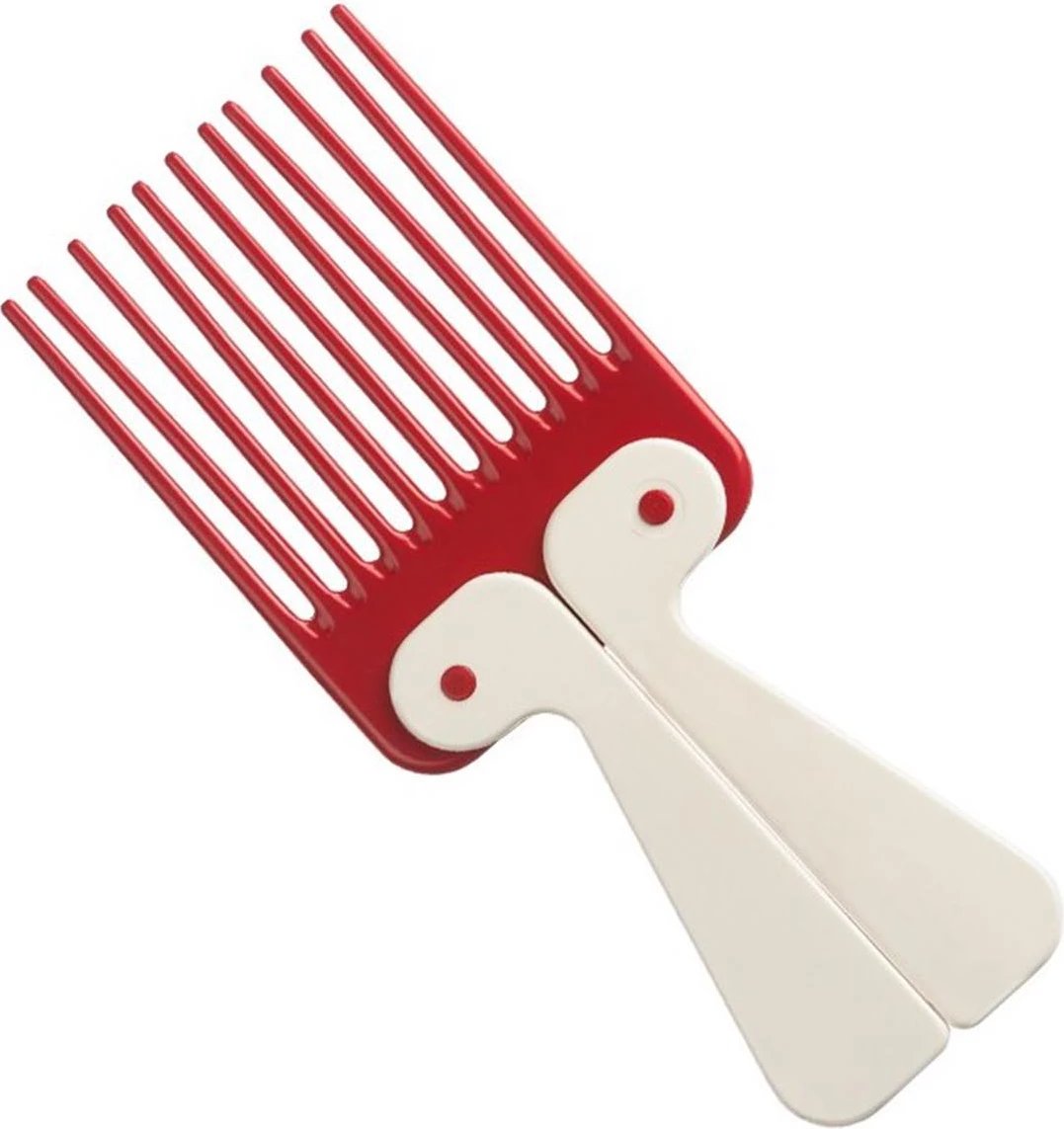 Krehër volumizues i palosshëm Eurostil unisex, 1 copë, kuqe/bardhë