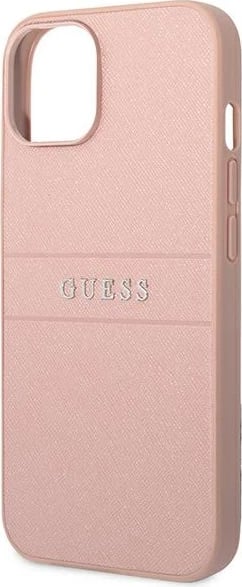 Mbështjellës Guess GUHCP14MPSASBPI për iPhone 14 Plus 6.7", rozë