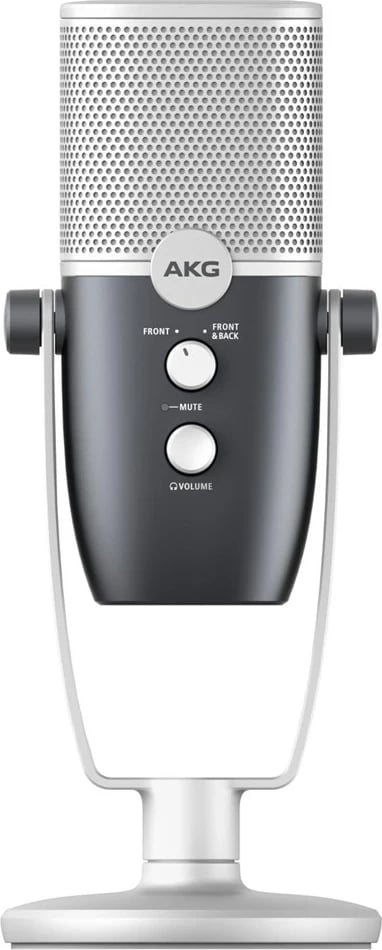 Mikrofon AKG Ara, USB kondensator profesional, blu-argjendtë