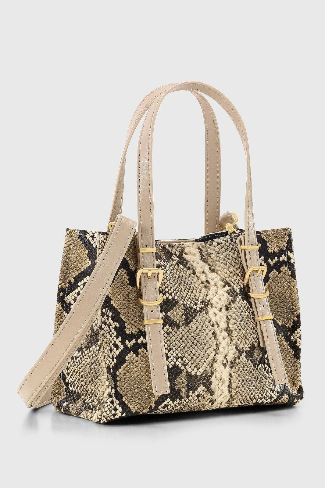 Çantë tote Zoozie, ngjyrë mink, 267