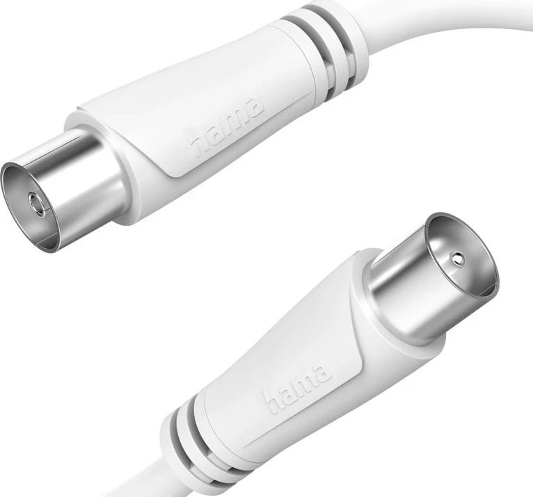 Kabel antene Hama 90DB 3m, bardhë
