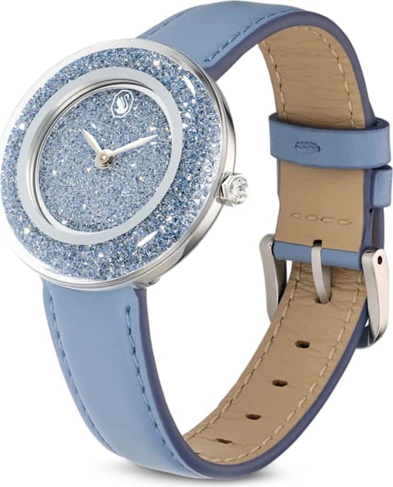 Orë dore SWAROVSKI 5681733 për femra, e kaltër