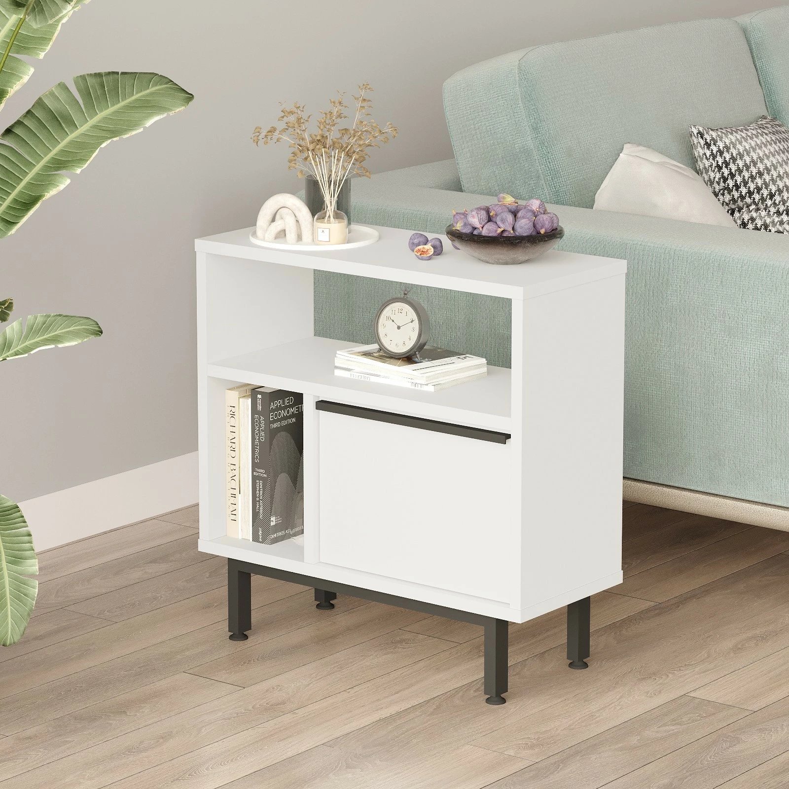 Tavolinë anësore Hanah Home, On6-W, e bardhë