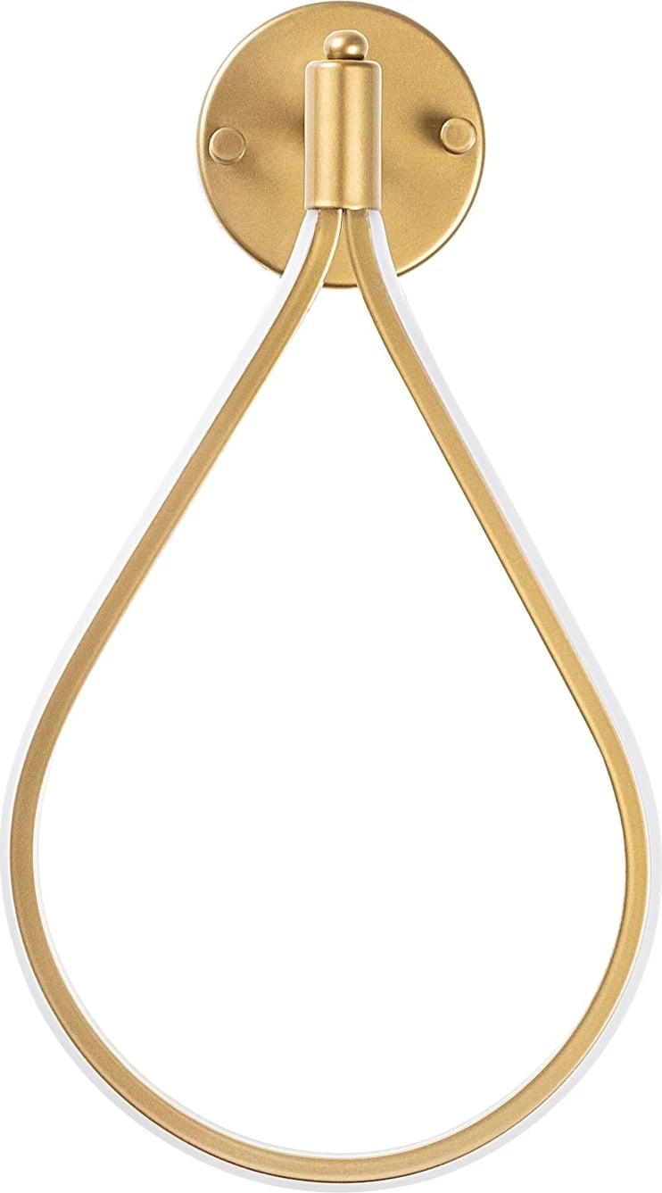 Llambë muri Opviq, Damla, ngjyrë ari, 23x39x13cm