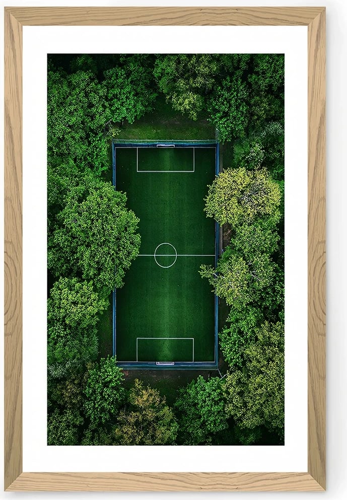 Pikturë dekorative për mur, Wallity, Tekhammdf50, shumëngjyrëshe, 33x48cm