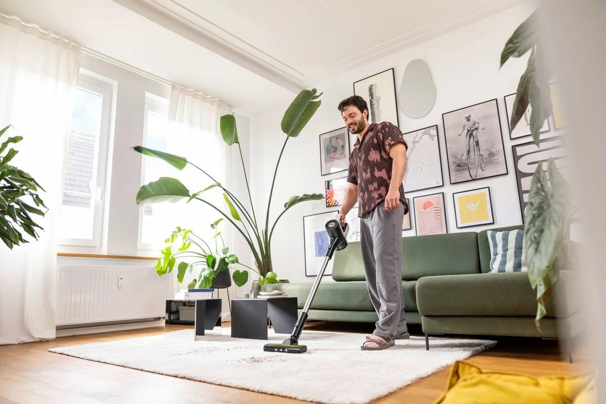 Fshesë me korrent pa kabllo KARCHER VCS 3 Nano Complete, 0.6L, HEPA, e zezë