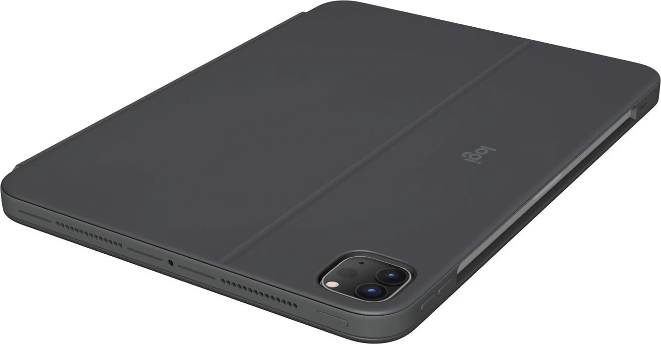 Mbështjellës tastierë Logitech Combo Touch, QWERTY, UK English, Trackpad, iPad Pro 11-inch, Grafit