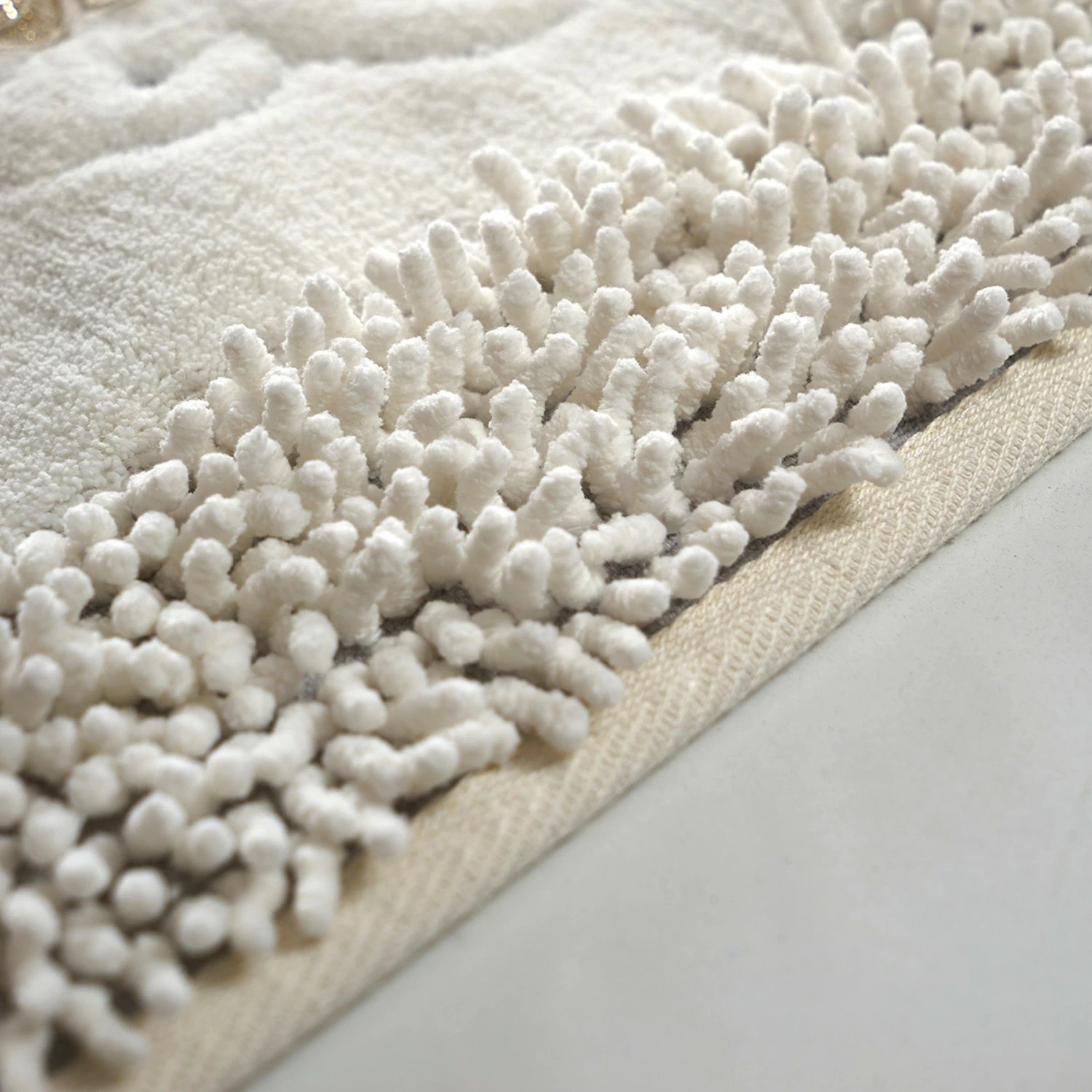 Set tapetash për banjo, krem, Mijölnir, Aln_E4_268, 2 copë