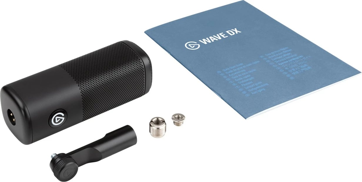 Mikrofon PC Elgato Wave DX, 24 bit, 96 kHz, mini XLR, i zi