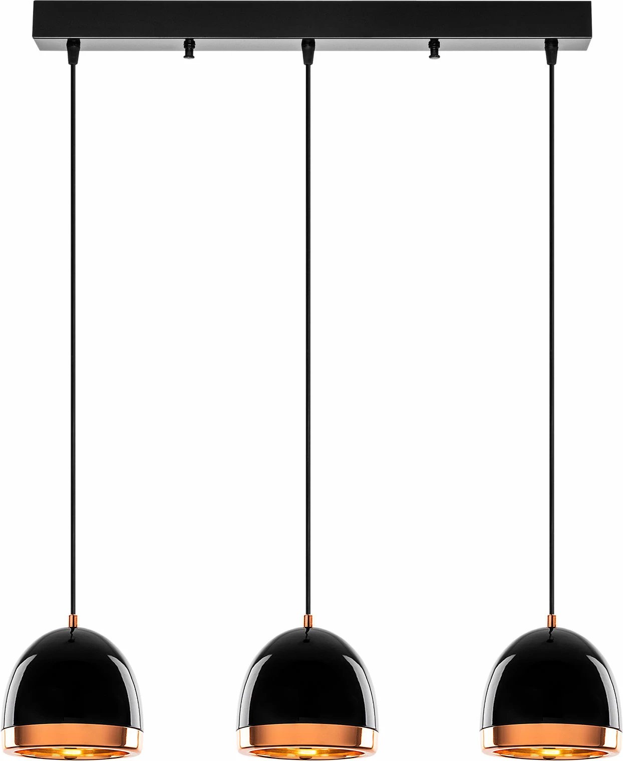 Llambë tavani Opviq, Mugo - 10639, e zezë dhe ari