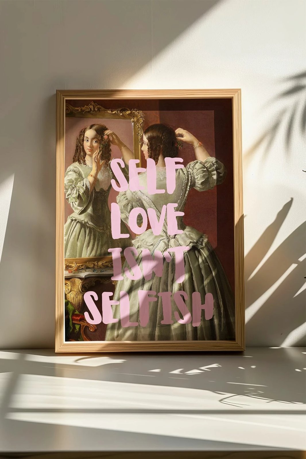 Pikturë dekorative me kornizë, shumëngjyrëshe, Wallity, 50x70cm