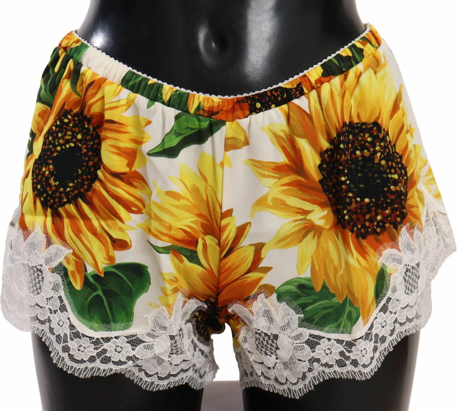 Pizhame të poshtme për femra Dolce & Gabbana, të bardha