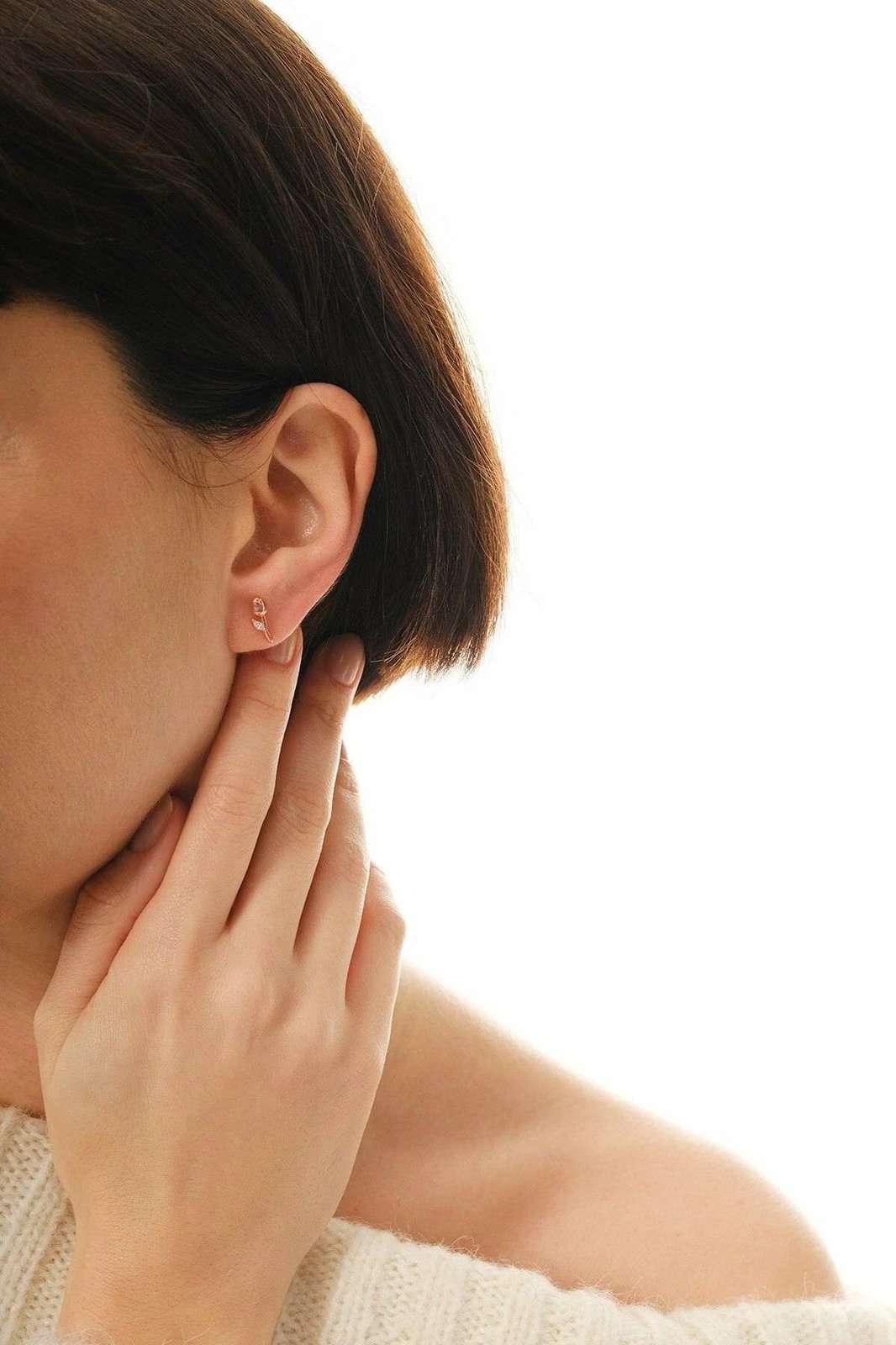 Vathë argjendi Jumeon, ngjyrë ari rozë, SGTL12835