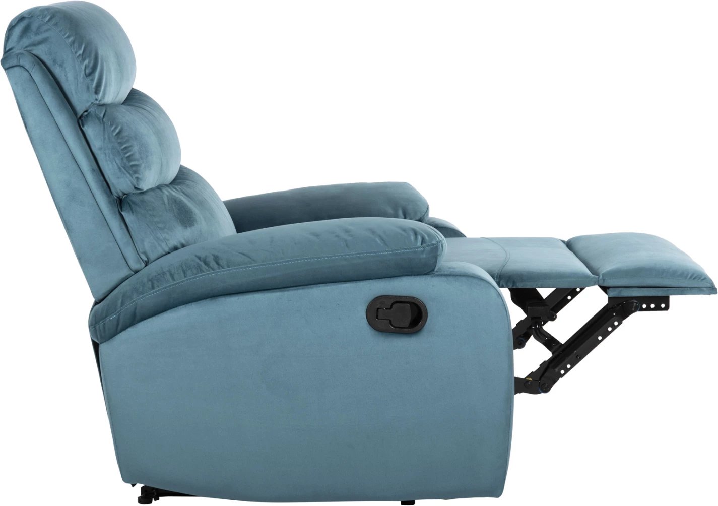 Karrige relaksuese YASUMU FH9783.06, kadife ngjyrë blu petrol, 80x93x100H cm