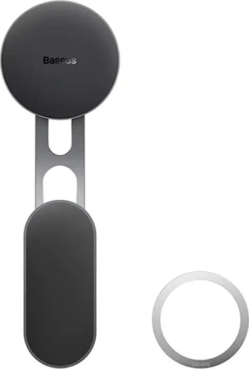 Mbajtës magnetik për celular Baseus T-Space, për Tesla, argjend