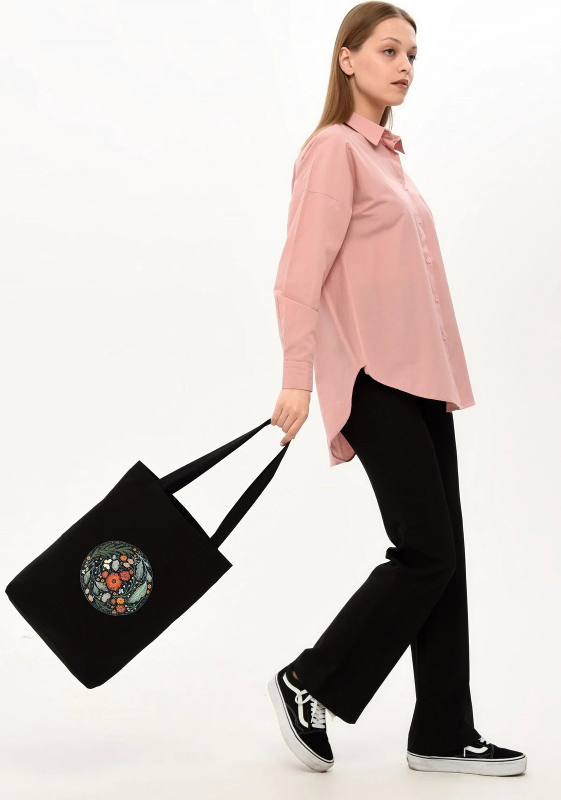 Çantë tote Zoozie Bags, e zezë, 1467