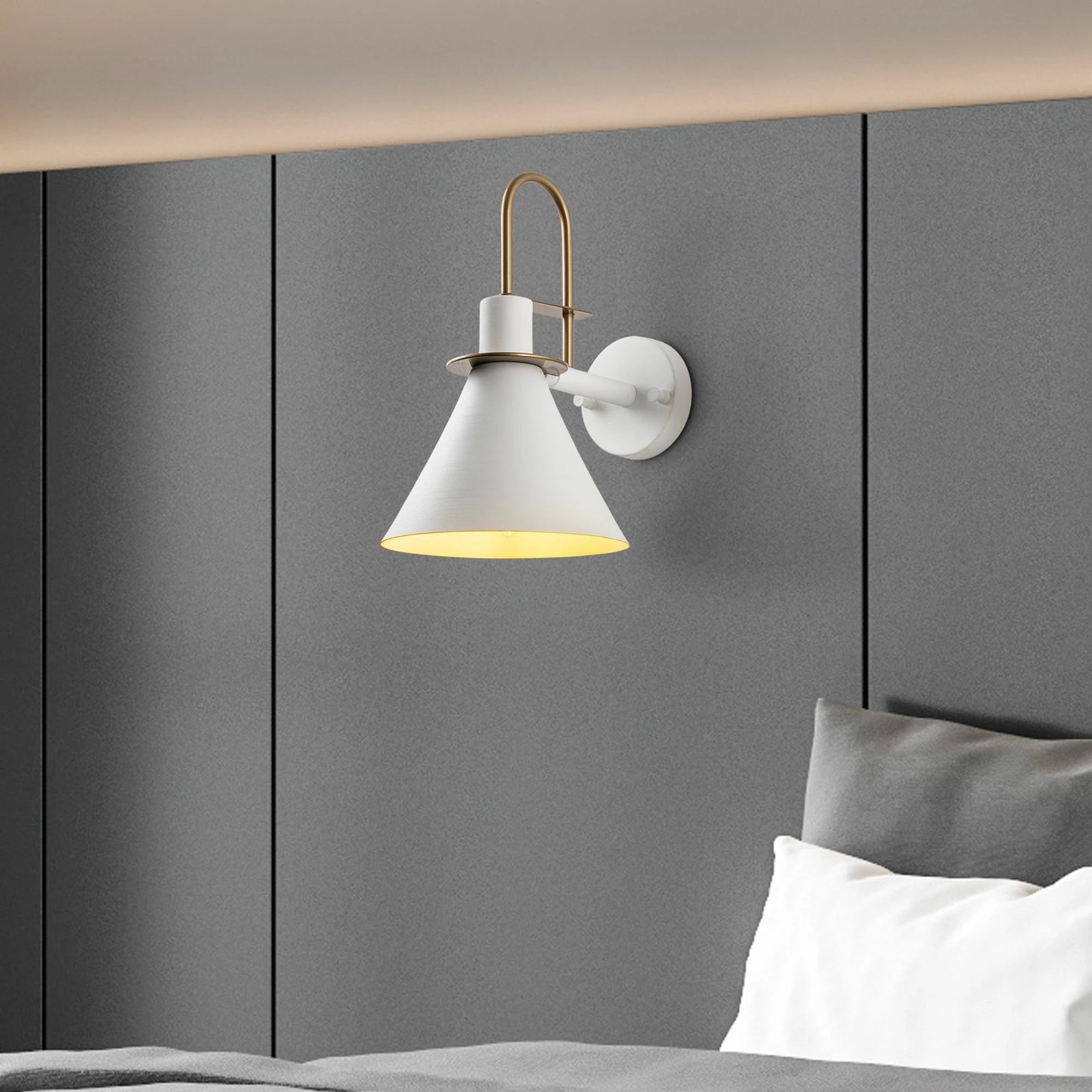 Llambë muri Opviq, Arco - 15041, e bardhë