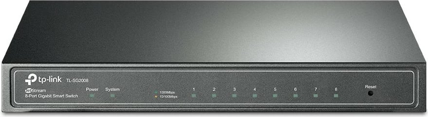 Switch TP-Link JetStream TL-SG2008, 8 porte, Gigabit Ethernet, i menaxhuar