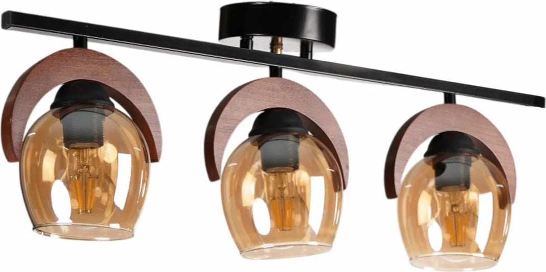 Llambë tavani Opviq, 9003-6, ngjyrë mjaltë, arre, e zezë