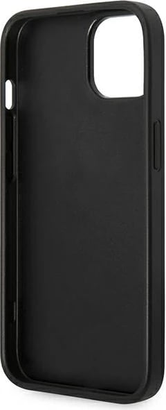Mbështjellës Guess GUHCP14MHGGSHK për iPhone 14 Plus 6.7", i fortë, Glitter Script, i zi