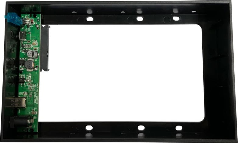 Kasë LC-Power LC-35U3-C, HDD/SSD, 3.5", Serial ATA II/III, 6 Gbit/s, USB, e zezë