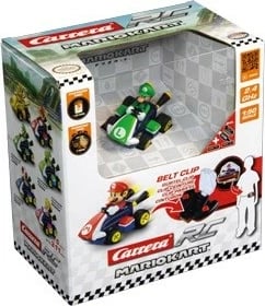 Makine RC Carrera Mario Kart Luigi, Super Mario, Jeshile/Kaltër/Bardhë