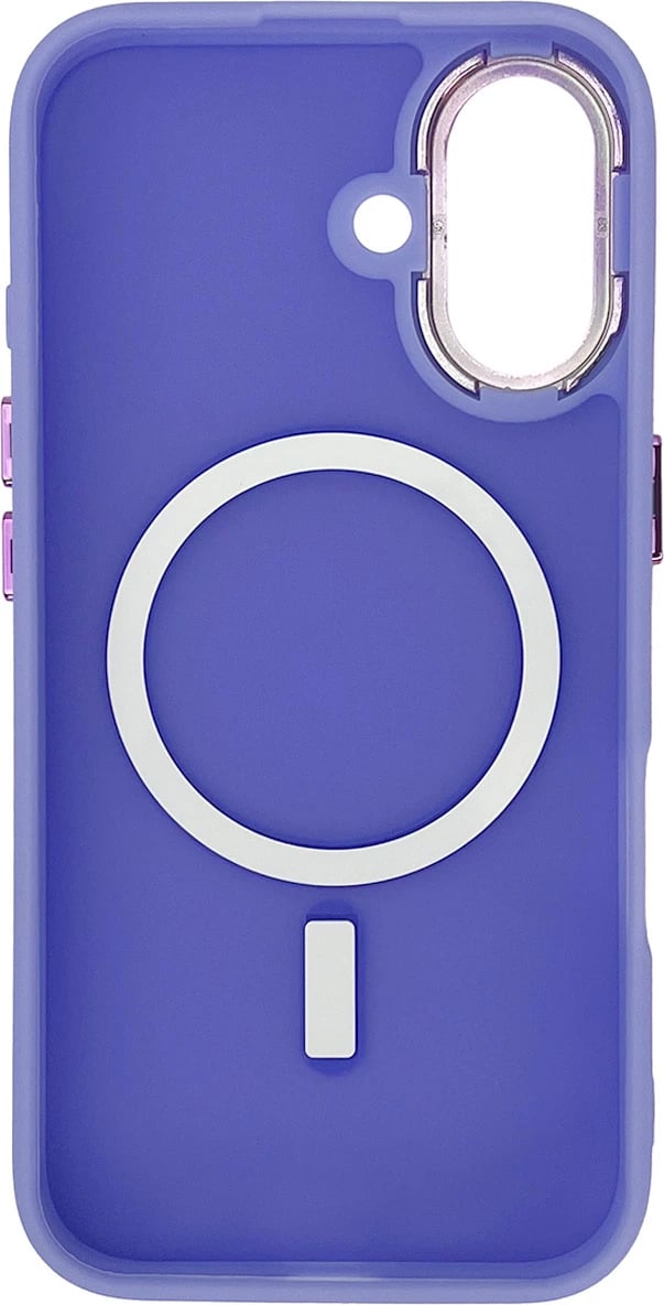 Mbështjellës Hurtel Magnetic Collection MagSafe për iPhone 16, TPU, vjollcë