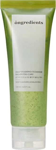 Shkumë pastruese fytyre Ongredients Deep Foaming Cleanser për femra 120ml