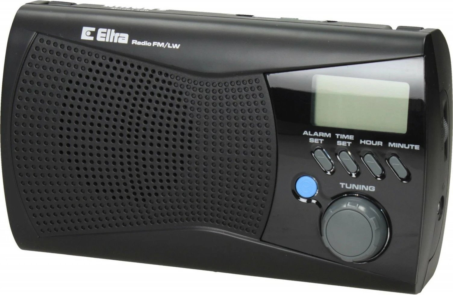 Radio portabile Eltra KINGA 2, Mono, FM/AM, me orë, e zezë